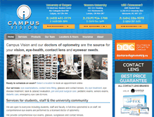 Tablet Screenshot of campusvision.com